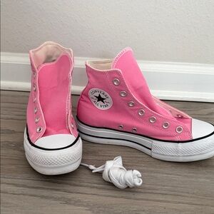 Converse Chuck Taylor High Top Sneakers - Bubblegum Pink
